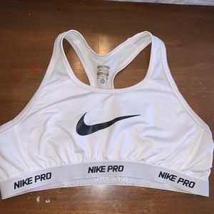 Worn Nike sports bra